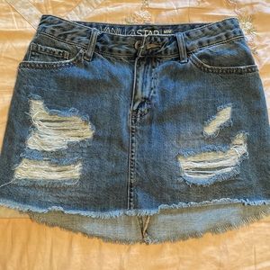 Vanilla star mini skirt Denim 5 for 35$